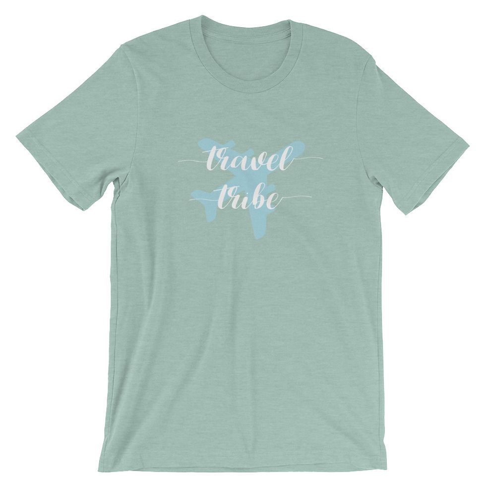 Thumbnail: Travel Tribe T-Shirt w/White Font