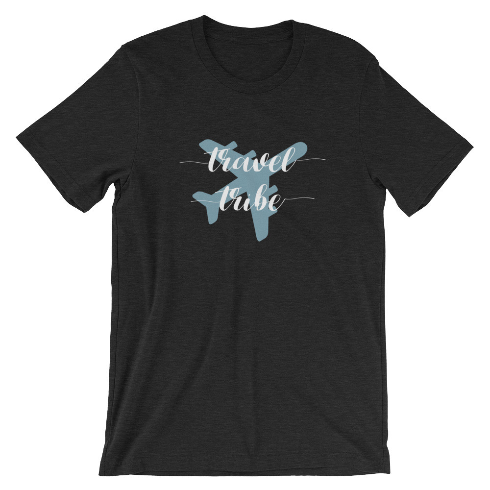 Travel Tribe T-Shirt w/White Font