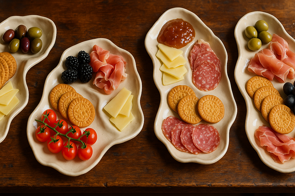 Sip and Sculpt - Pottery Charcuterie Board Workshop