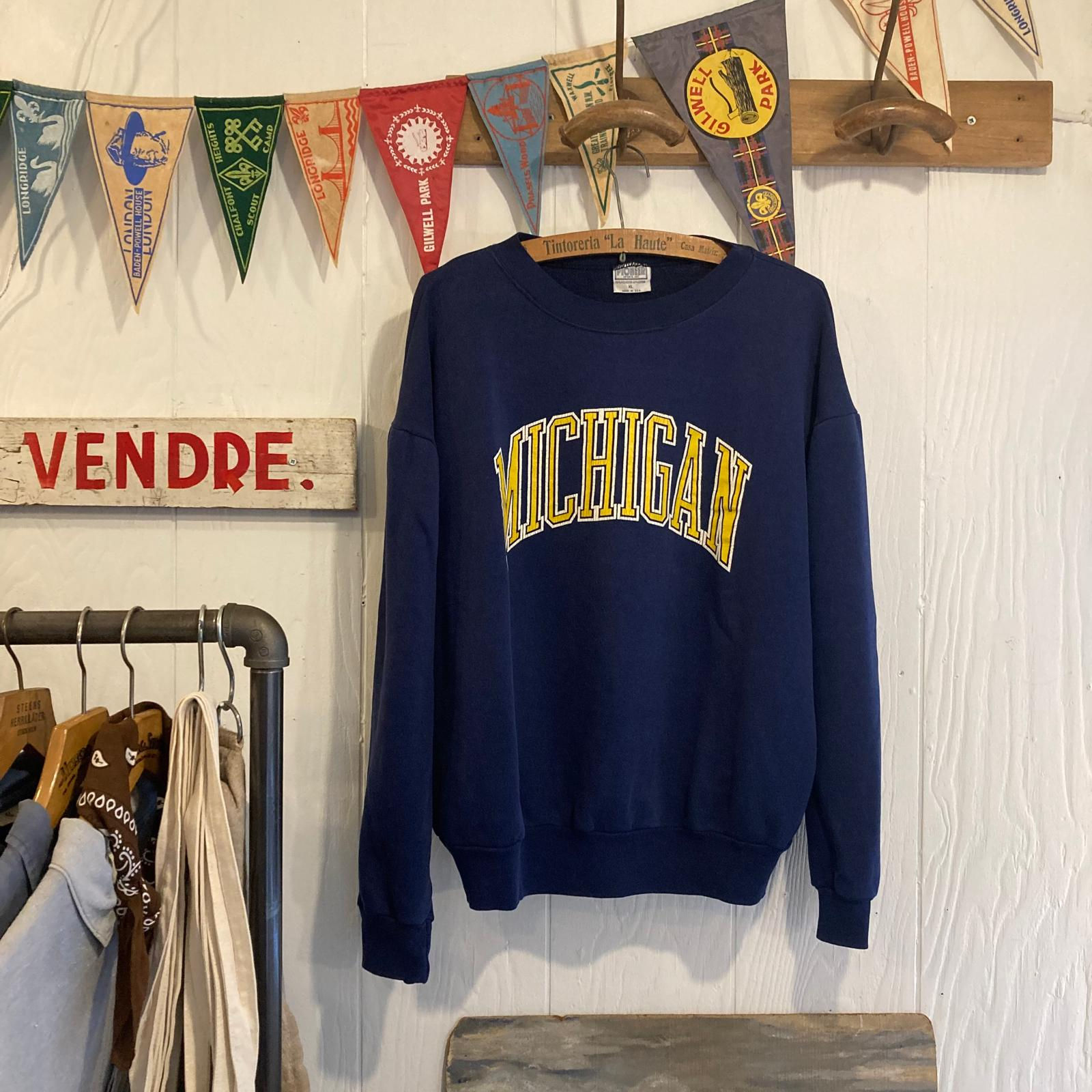 Vintage USA 1990s Michigan Sweatshirt L 