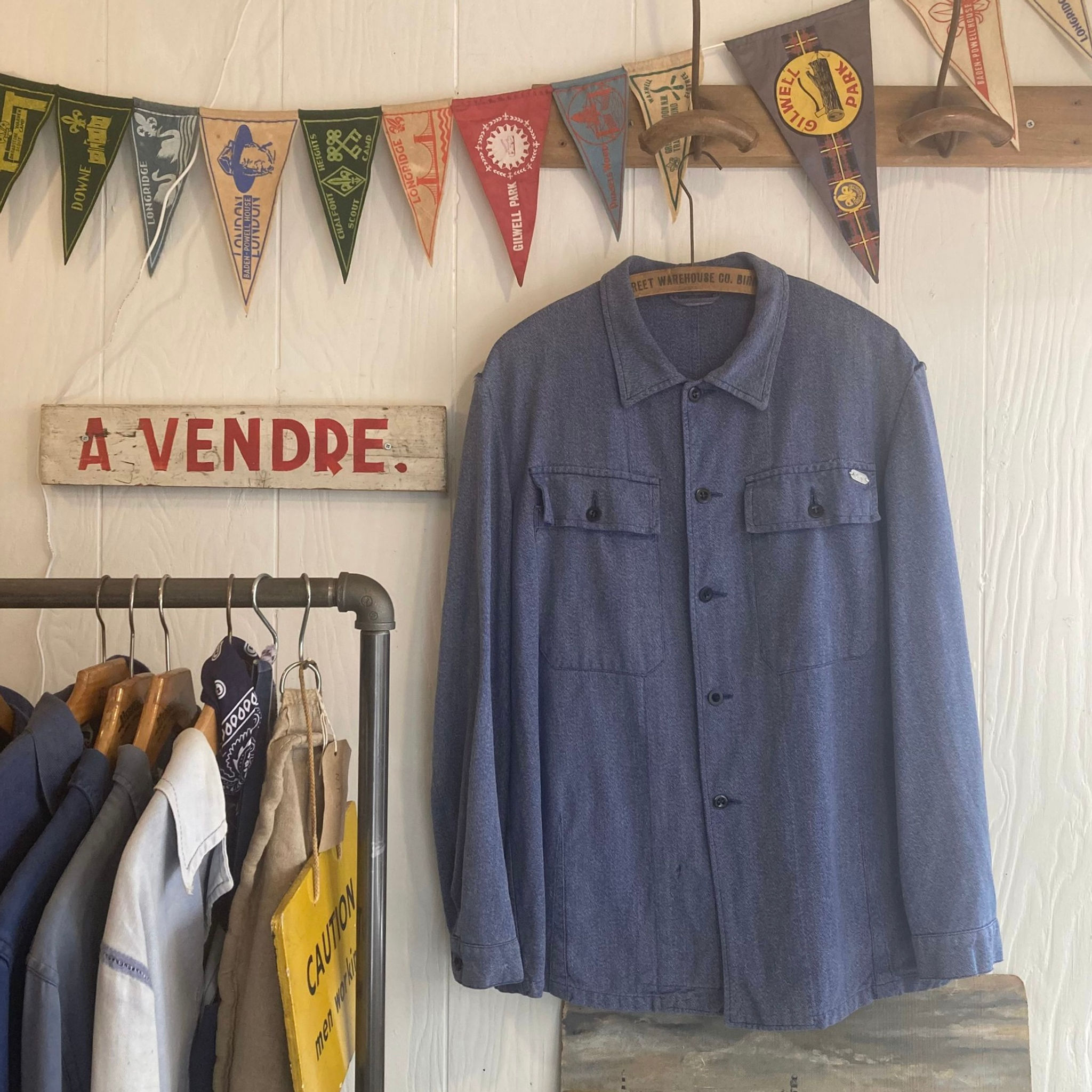 Vintage Swedish Military Workwear Jacket XL