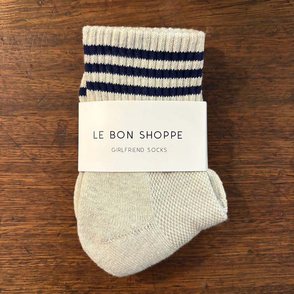 Le Bon Shoppe ‘Girlfriend Socks’ - Sailor O/S Women’s
