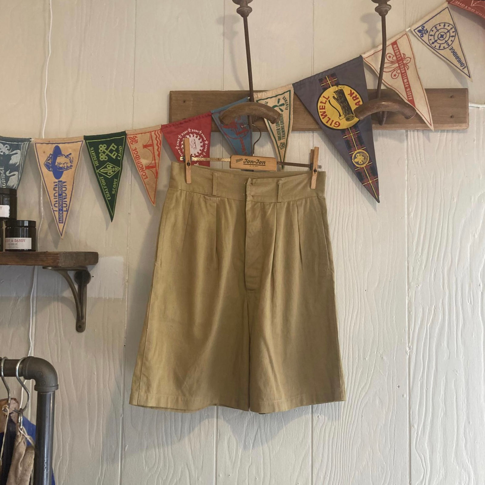 Vintage 1940s British Military Shorts W26”