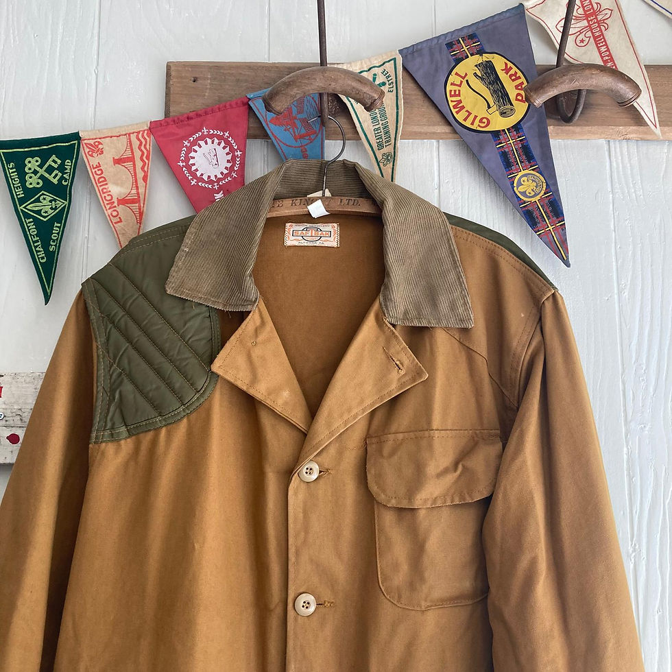 Thumbnail: Vintage 1960s USA Saftbak Canvas Hunting Jacket XL