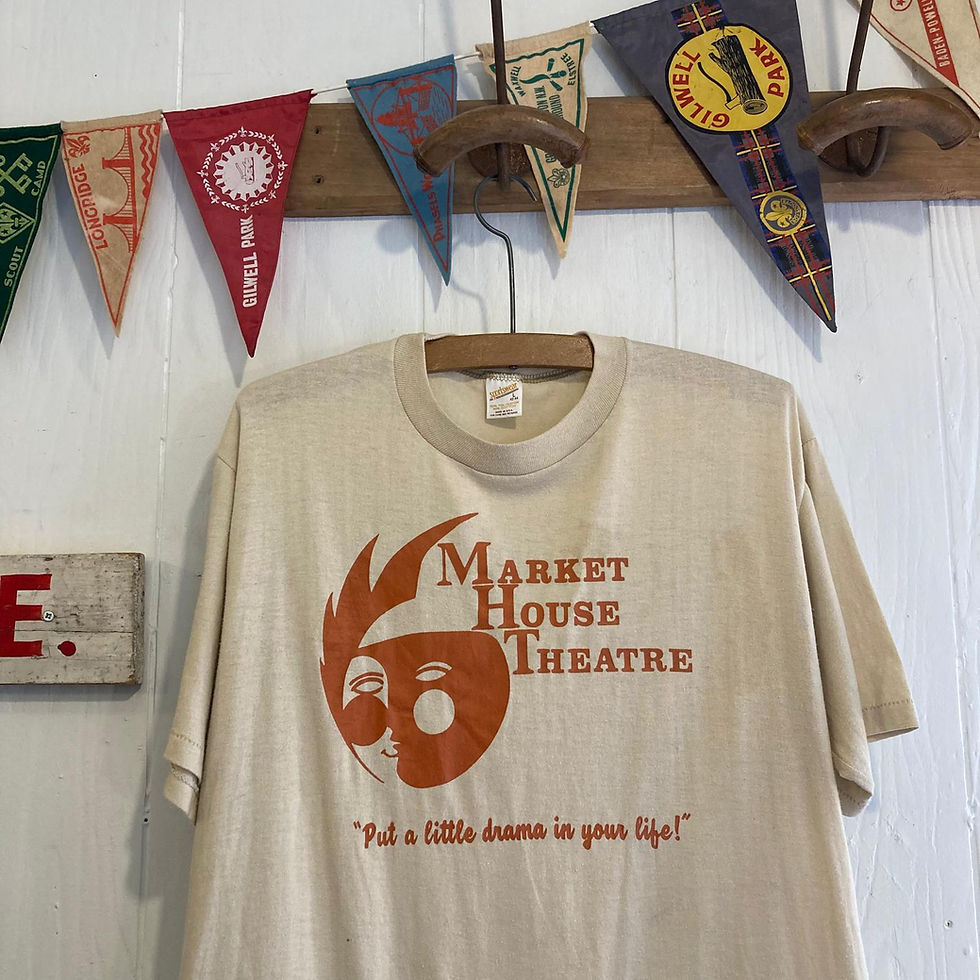 Thumbnail: Vintage USA 1980s Market Theatre Tee- Shirt M
