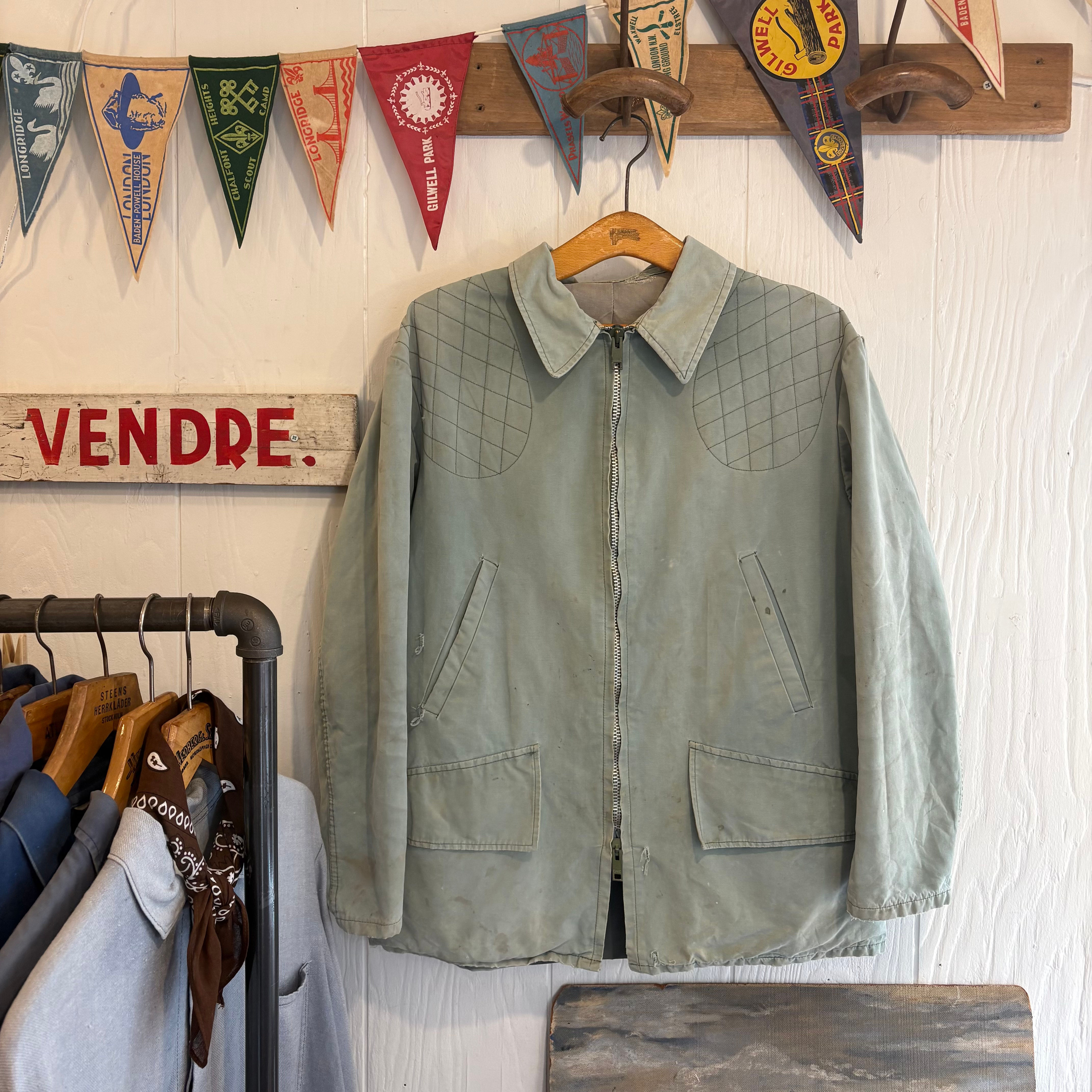 Vintage 1960s French Colamtiss Workwear Hunting Jacket Rare! M