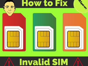 Geçersiz SIM Uyarısı Çözümü: iPhone Neden SIM'i Okumuyor?