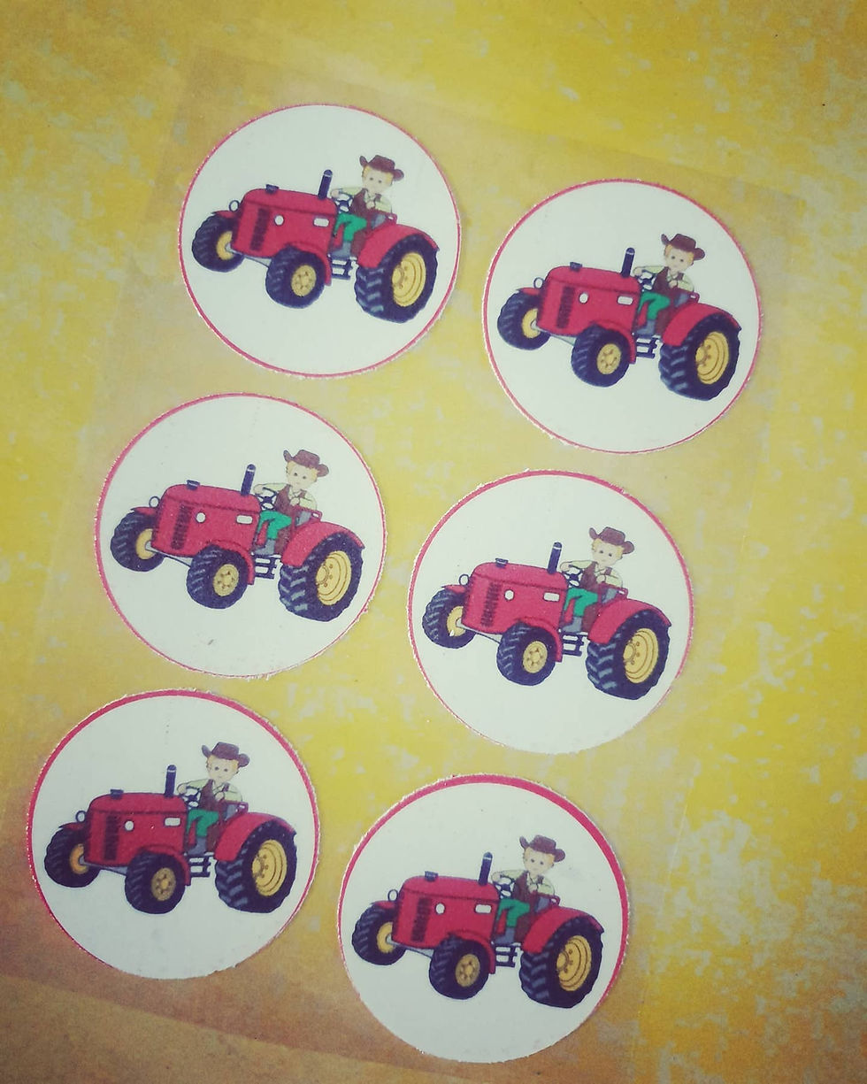 Thumbnail: Icing Sheet - Cupcake Toppers (20 x 4.5cm)