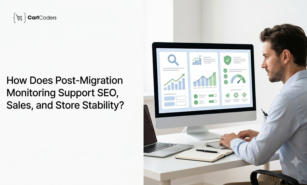 How Does Post-Migration Monitoring Support SEO, Sales, and Store Stability?