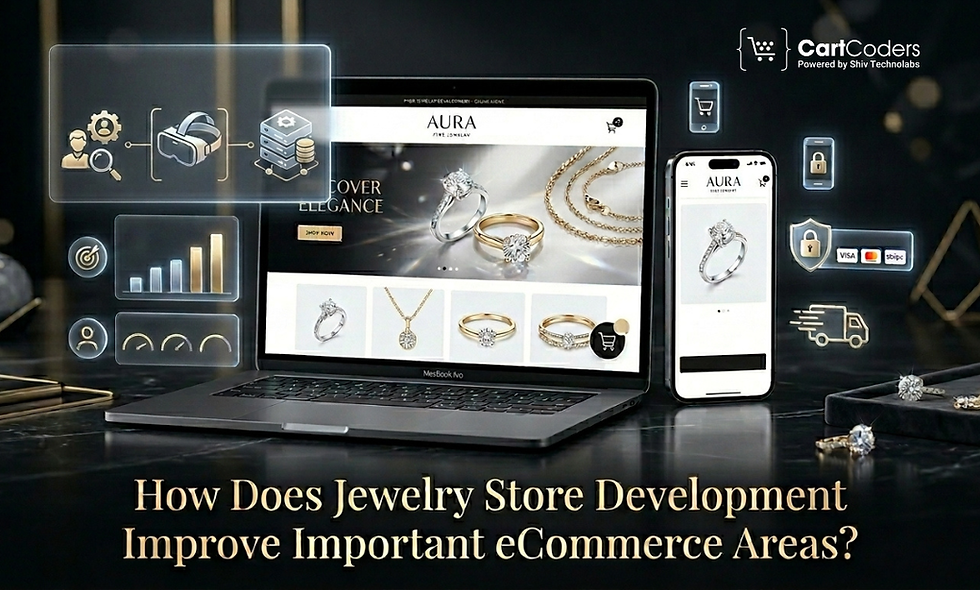 How Does Jewelry Store Development Improve Important eCommerce Areas?