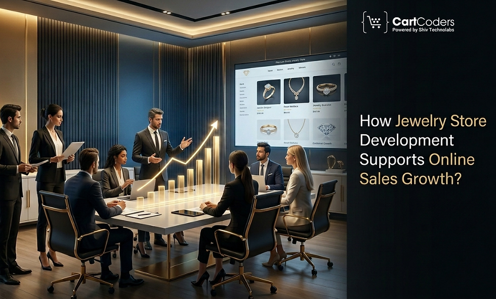 How Jewelry Store Development Supports Online Sales Growth?