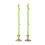 Thumbnail: Stick Candles Hemlock / Pair