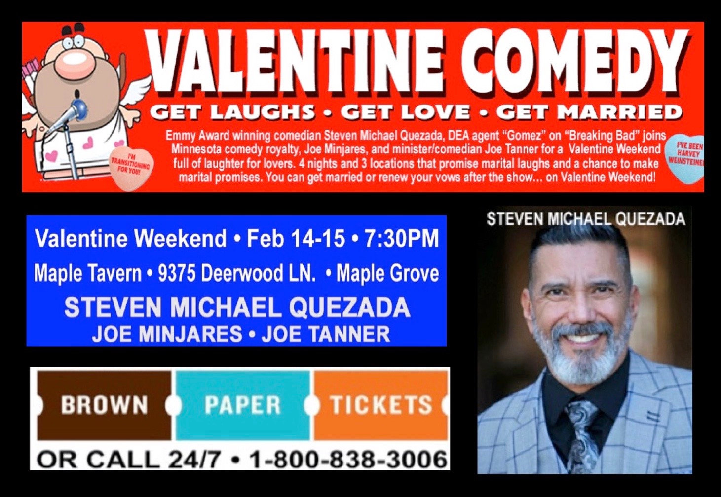Saturday Valentine Comedy Show mapletavern
