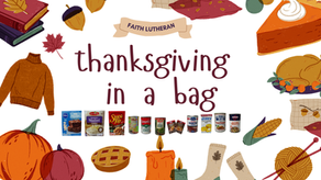 Thanksgiving in a Bag: Sharing a Meal, Sharing God's Love