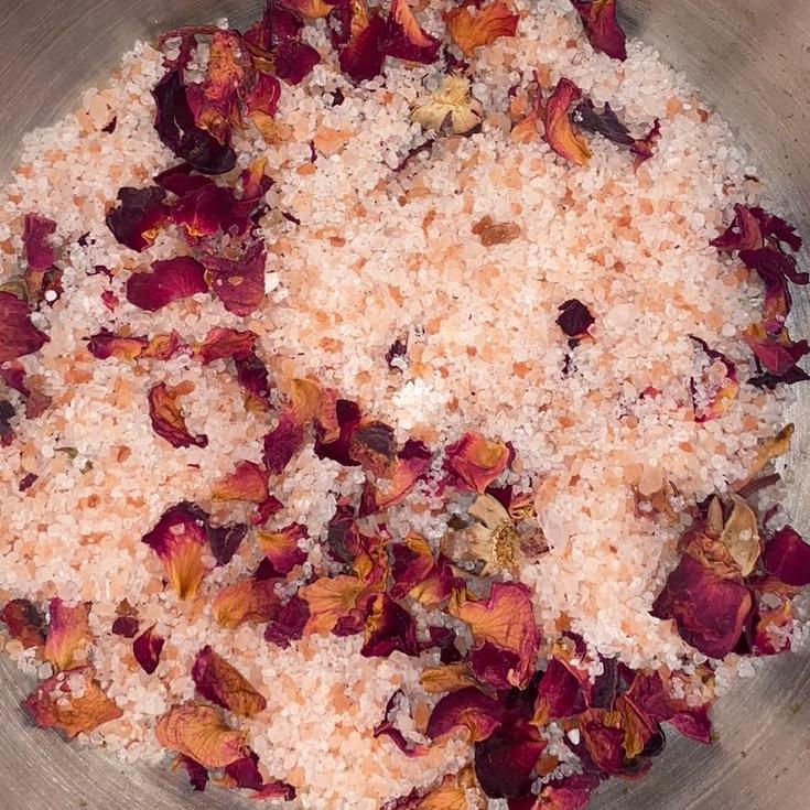 Rose With Love Herbal Tea Bath Magic