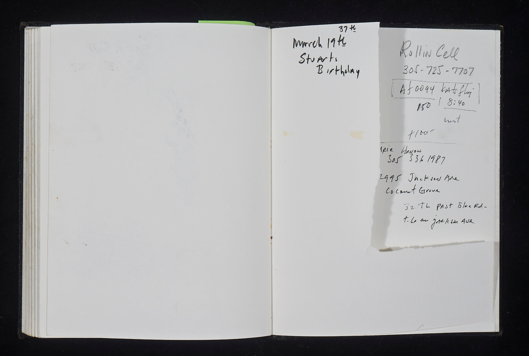 Sketch Book 82 Page 107