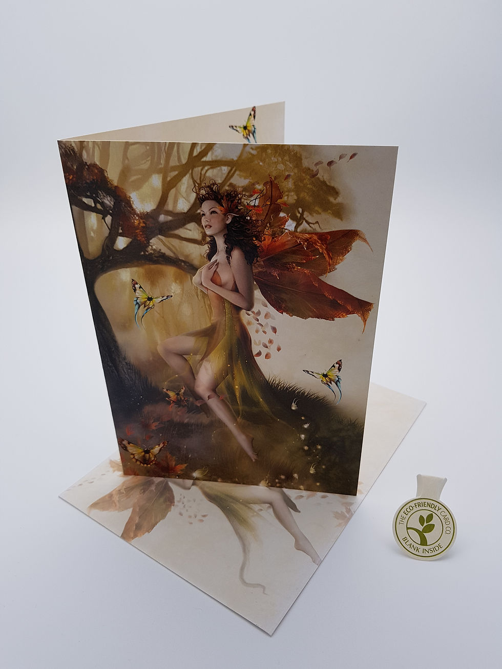 Nymph and Butterflies