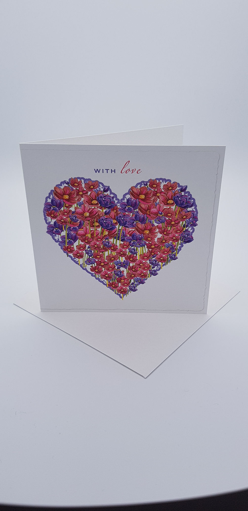 Floral Heart With Love