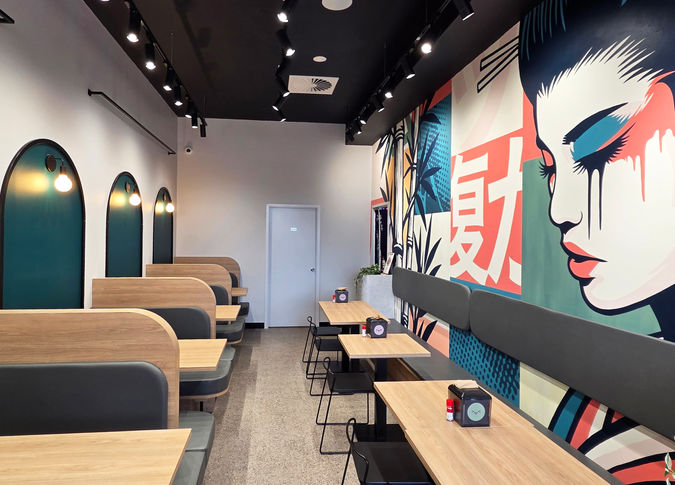 Miso Hangry- Japanese restaurant fitout design in Perth by Moja Design