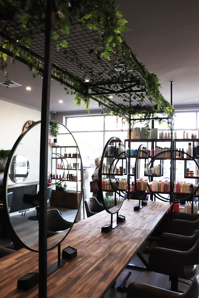 Hair Salon Fitout Design by Moja Design