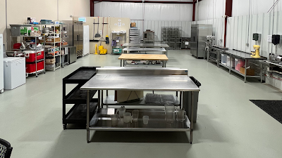 The Messy Chef Kitchen commissary kitchen