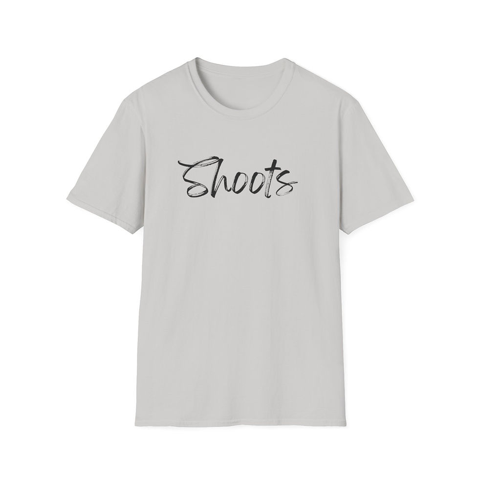 Thumbnail: "Shoots" Unisex Soft Style T-Shirt
