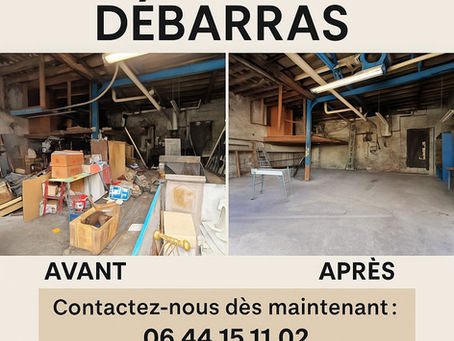 Combien coûte un débarras dans l’Ain, en Saône-et-Loire et dans le Rhône ?