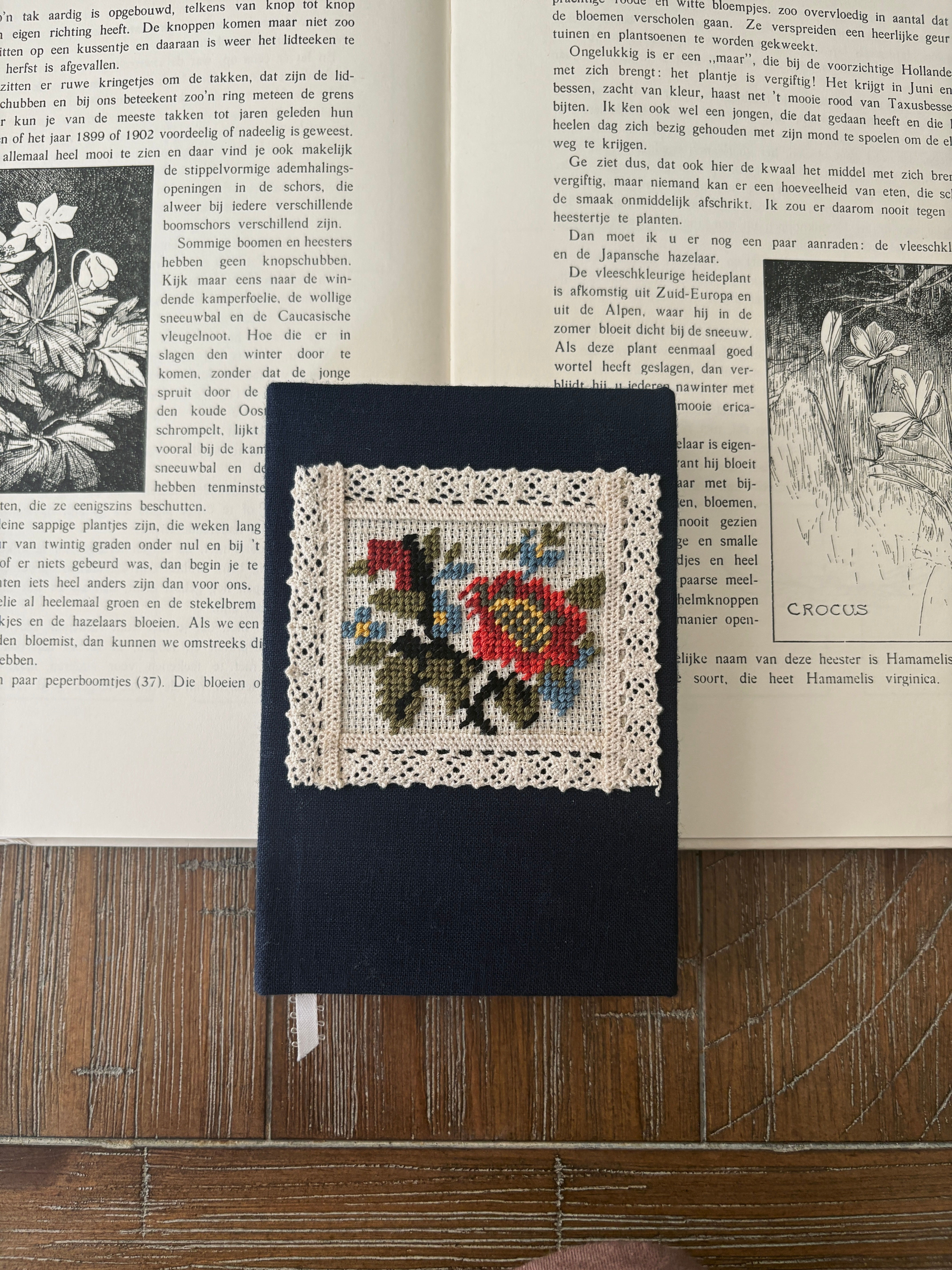 Russian Flower - Handmade Journal