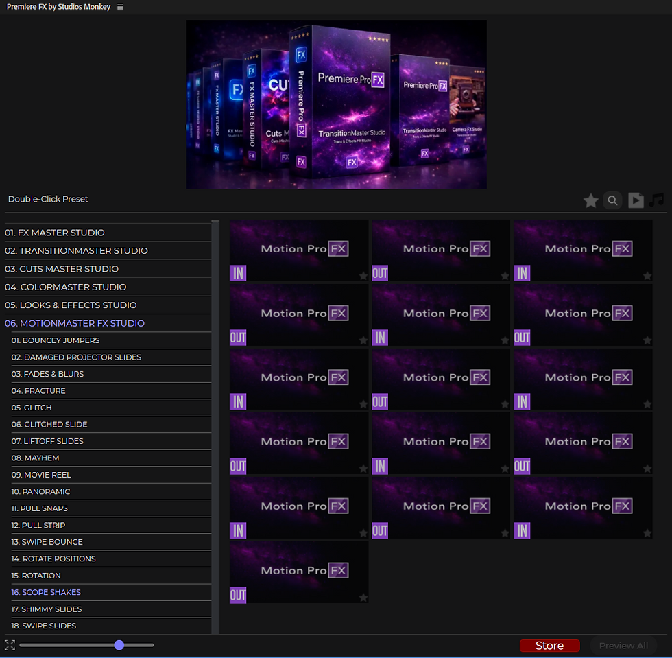 Thumbnail: Premiere Pro FX – Plugin Completo para Edição Profissional