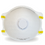 Thumbnail: White Respirator with Exhalation Valve, 10/BX