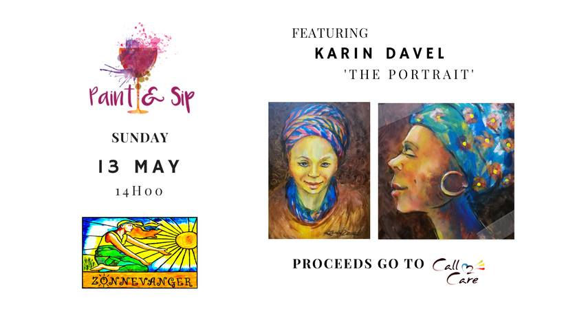 Paint&Sip,  Paint, Food, Meal, Wine, Art, Lesson, Creative, Artist, Artist Empowerment and Development, Team, Event, Team Build, Occasion, Fundraiser, Corporate Social Responsibility (CSR), NGO, Call 2 Care, Cape Town, Fun