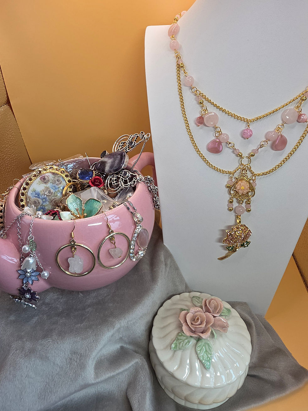 Thumbnail: Custom Mystery Jewelry Jar for Amanda
