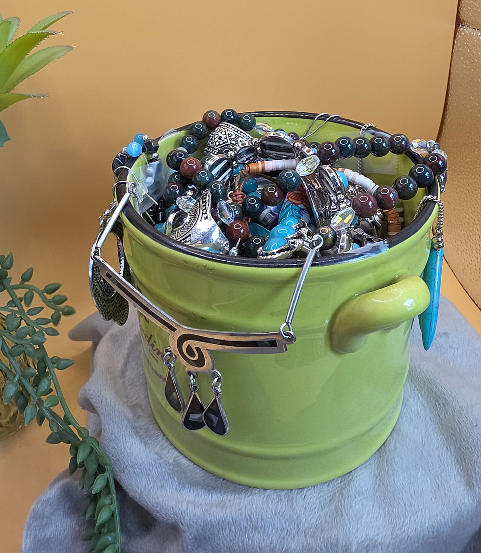 Thumbnail: Cactus Rose Mystery Jewelry Jar - Garden Collection