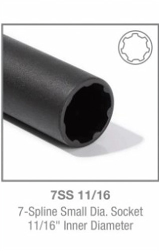 7-Spline 11/16-Inch Locking Lug Nut Socket | Southwest Charger