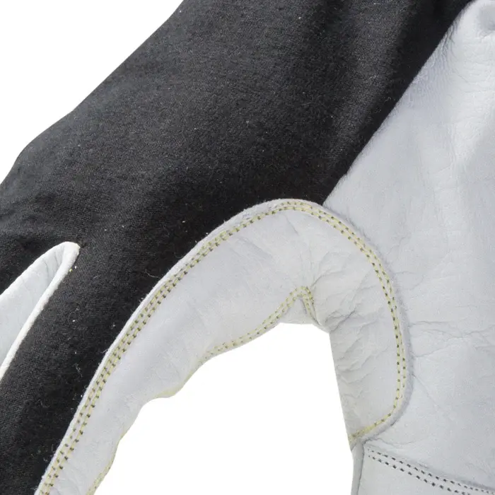 Thumbnail: ARCTIGEC5-05 ARC Econ TIG Cut 5 Resistant Goatskin Welding Gloves, White - Black