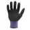 Thumbnail: AXLTC3-03 Seamless Knit Cut 3 Lite Gloves in Blue and Black