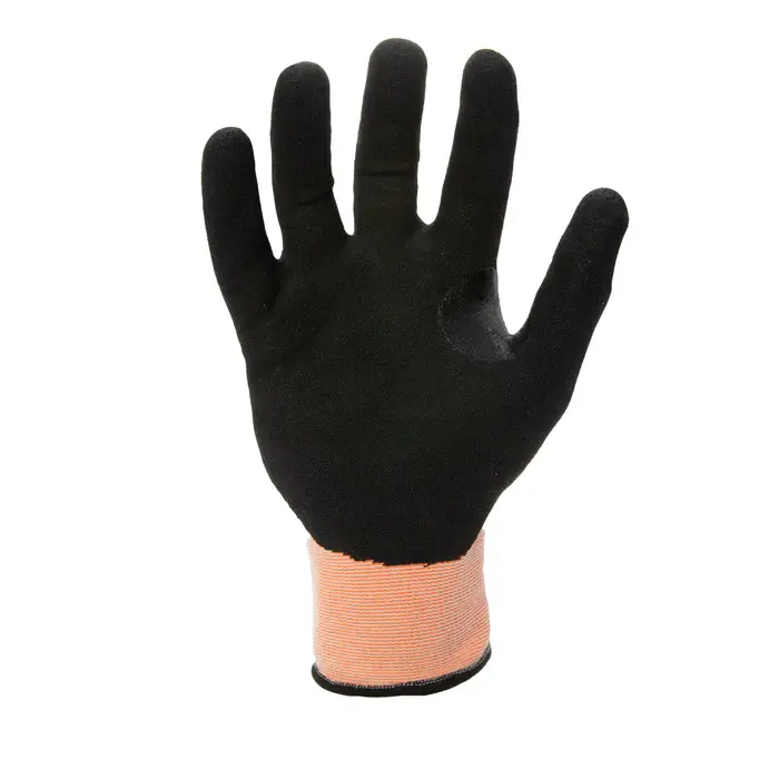 Thumbnail: AXA5-09 Seamless Foam Nitrile-dipped Cut Resistant Hi-Viz Gloves