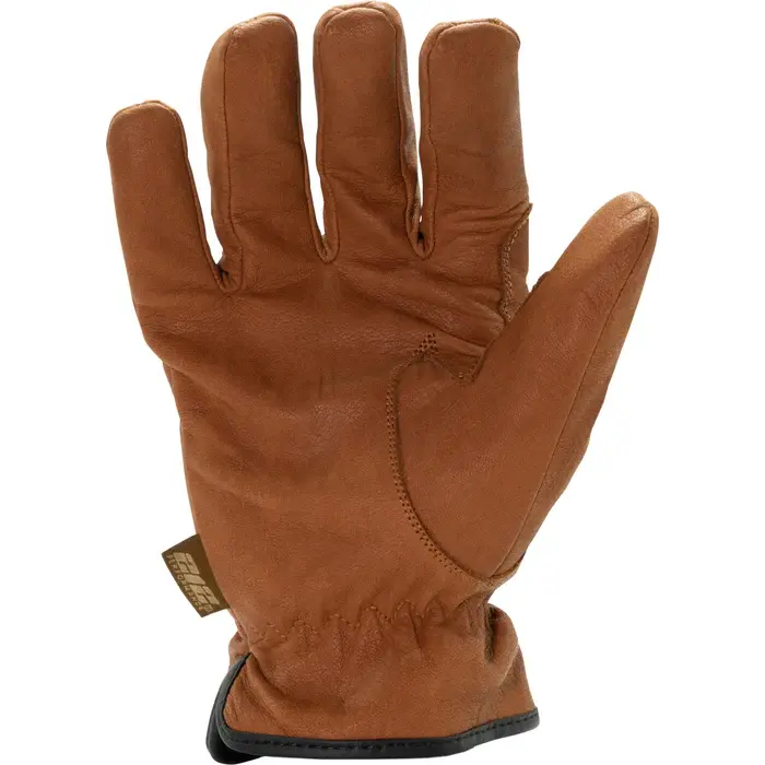 Thumbnail: TLDWPC3-08 Fleece Lined ANSI A3 Cut Resist Buffalo Leather Driver Winter Glove