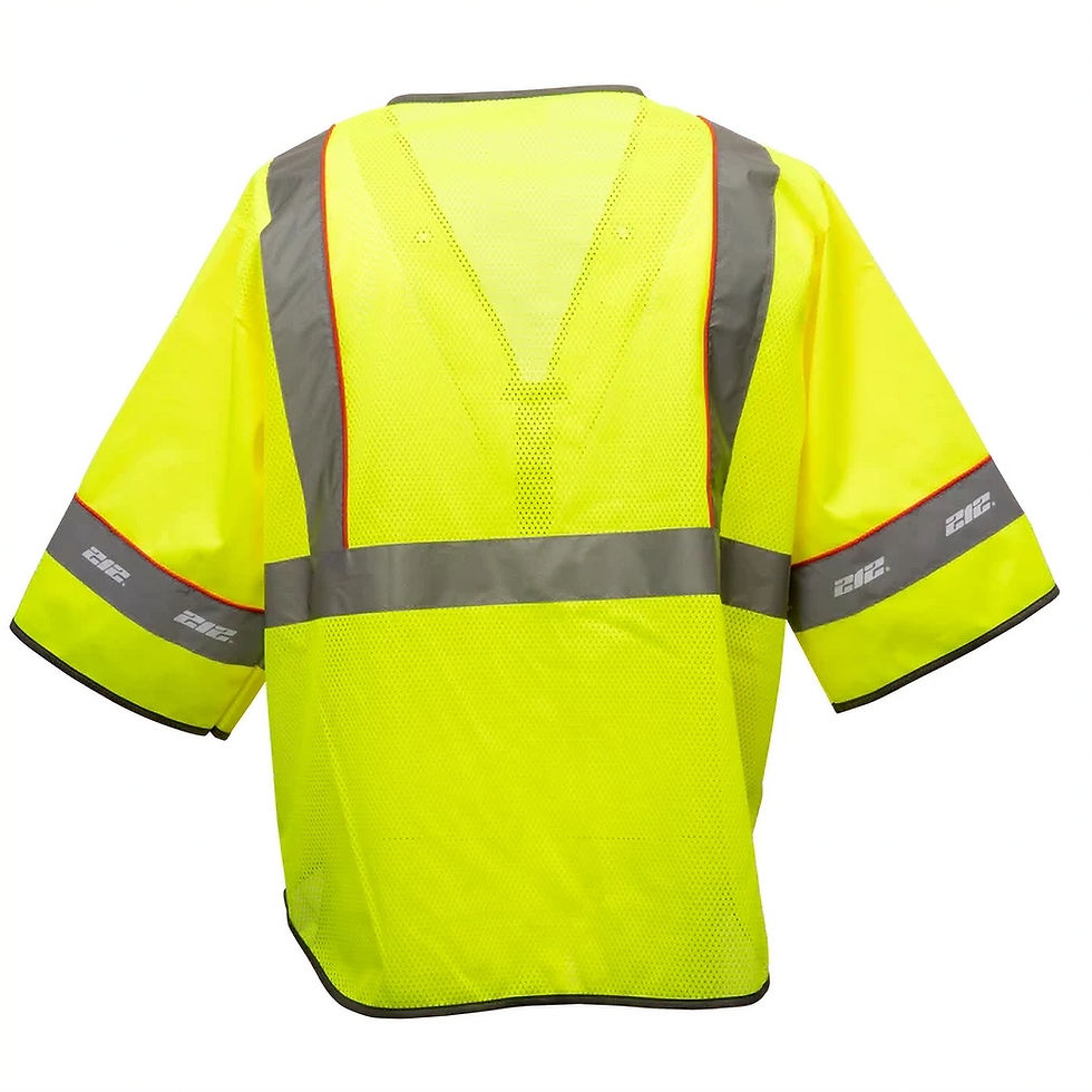 Thumbnail: VSTPREM-88 Premium Multi-Purpose Hi-Viz Safety Vest with Windowed Badge Pocket