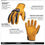 Thumbnail: IMPLDC5-90 Cut Resistant Impact Leather Driver Gloves (EN Level 5)