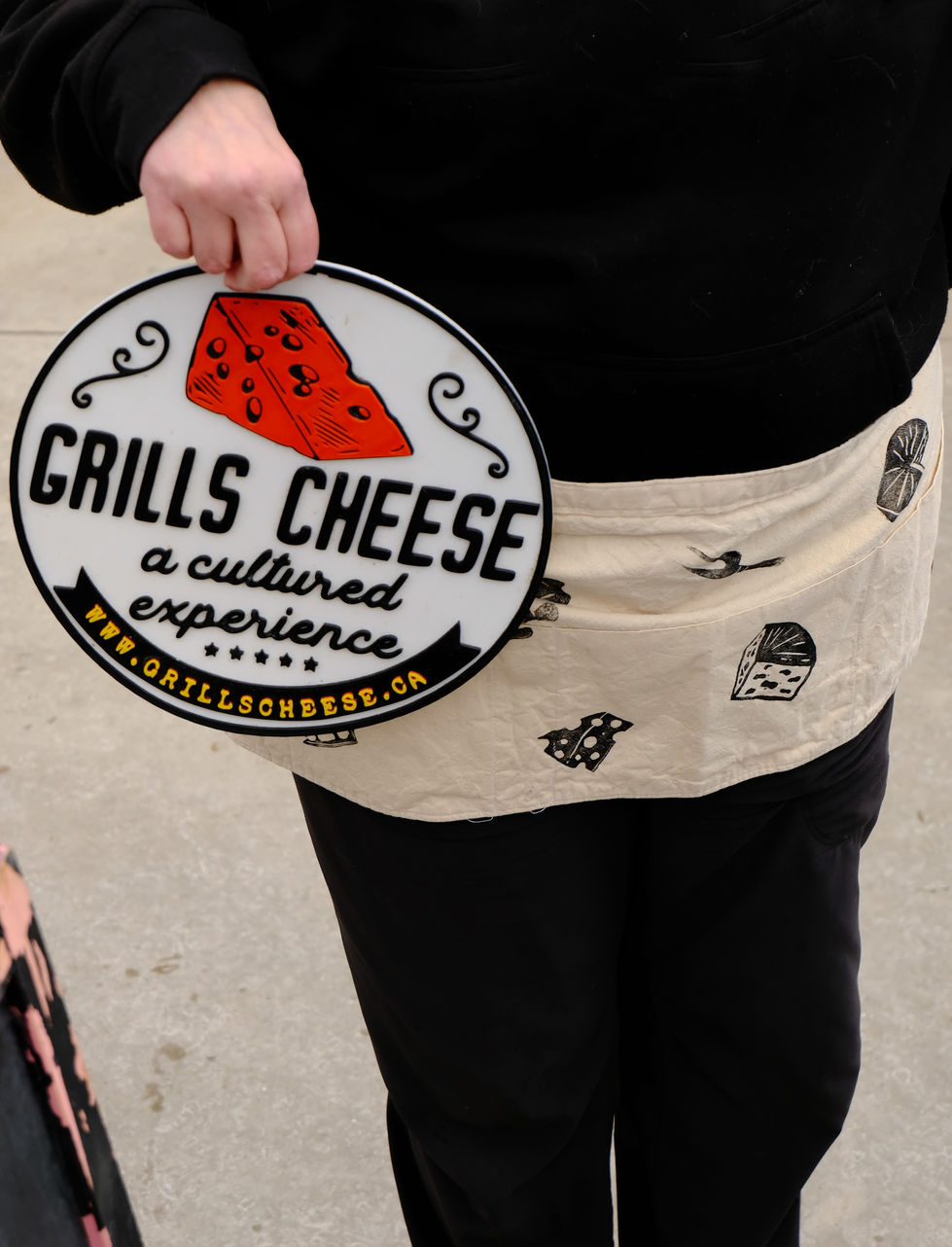 Custom Grills Cheese Apron