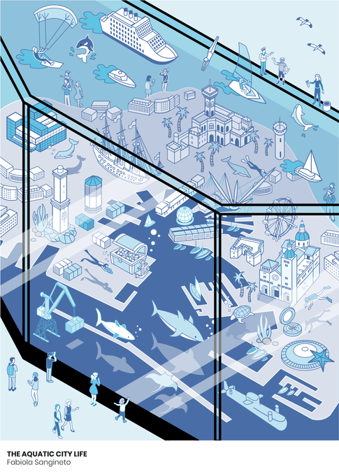 The Aquatic City Life_Genova Blue Street 2021