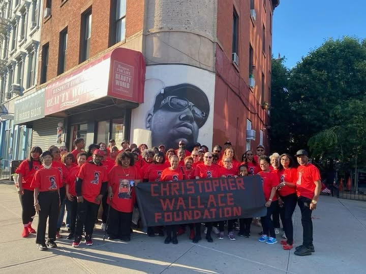 Christopher Wallace Memorial Foundation. Photo: Voletta Wallace Facebook