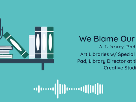 We Blame Our Shelves - Art Libraries