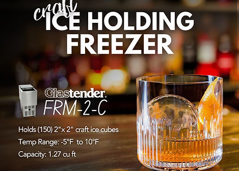 Craft Ice Holding Freezer