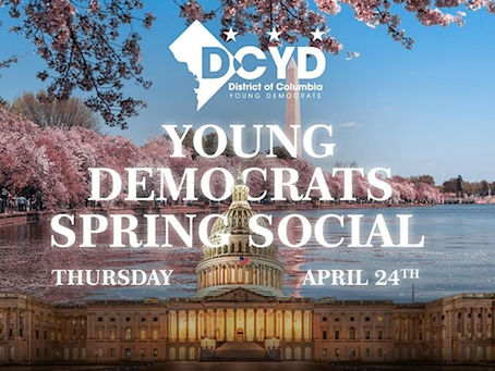 DC Young Dems Spring Social: Thursday, April 24