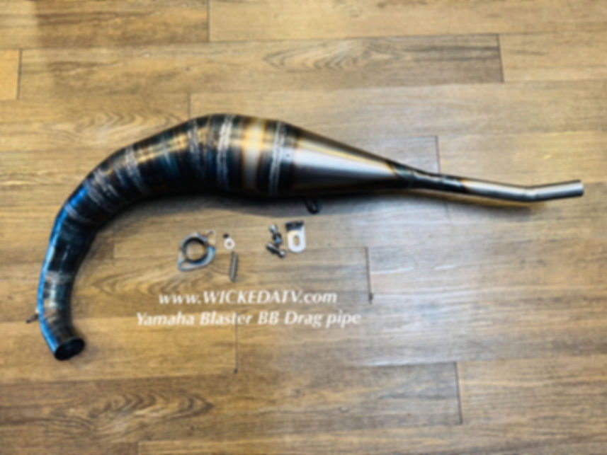 YAMAHA BLASTER DRAG PIPE. 