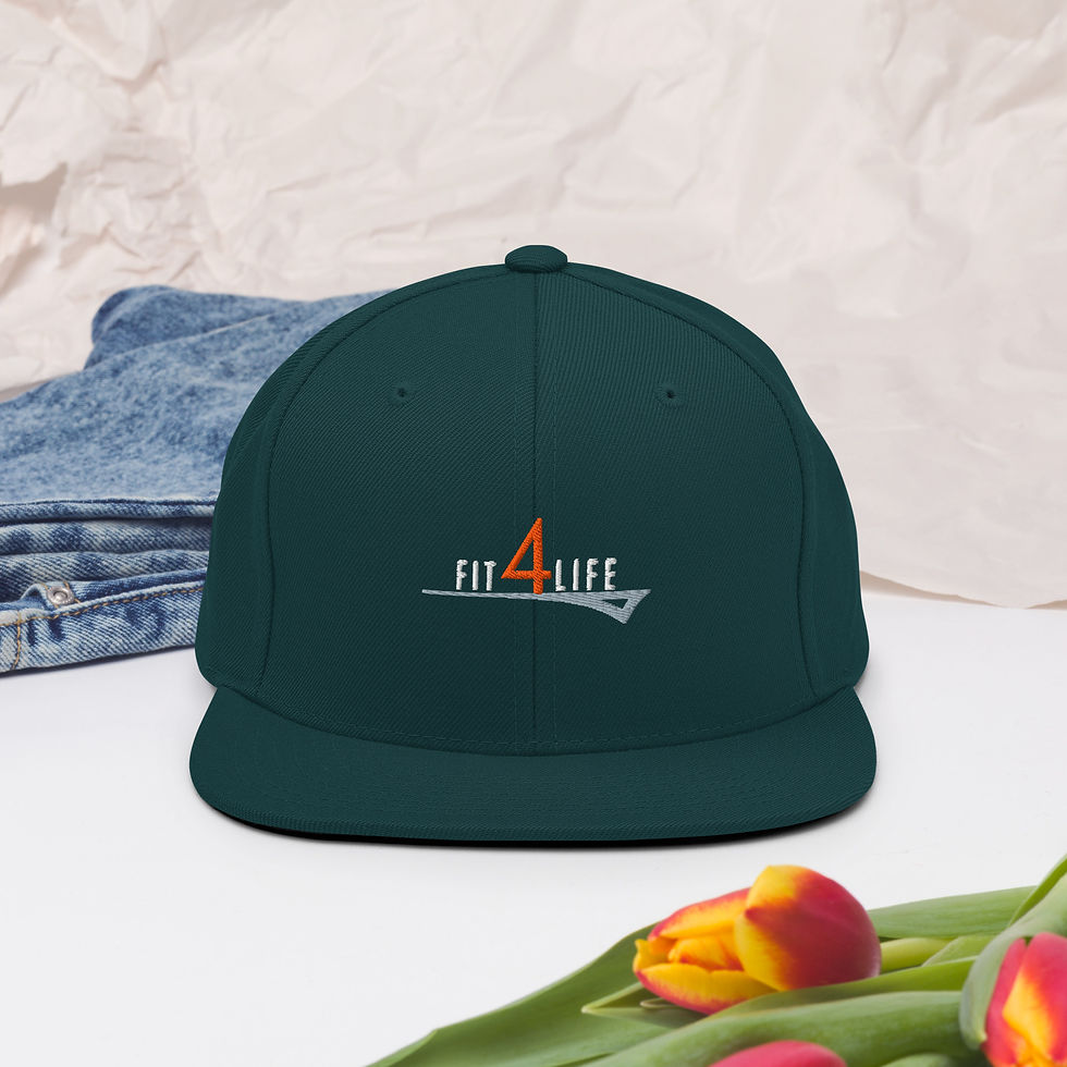 Thumbnail: Fit 4 Life Snapback Hat