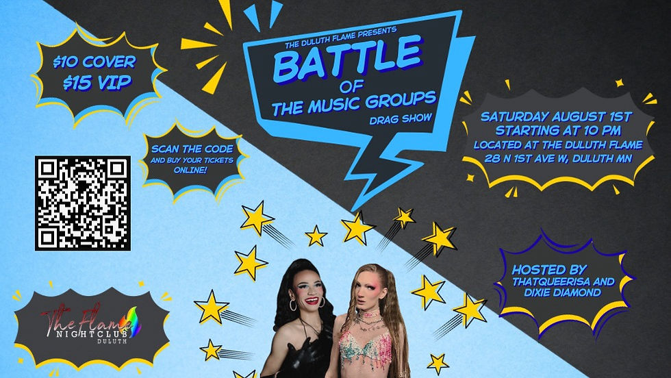August Drag Show @ The Flame!