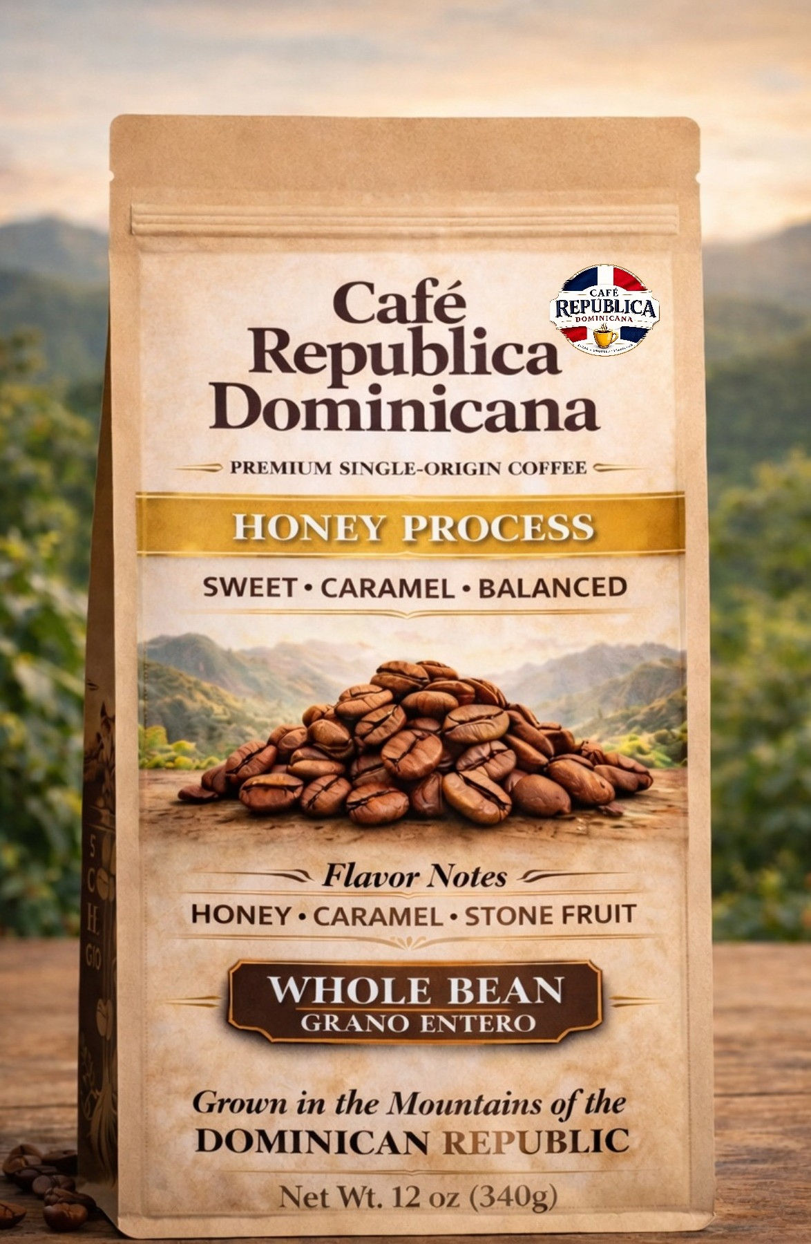 Honey Processed Whole Bean Coffee